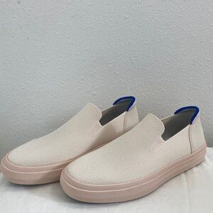Slip-On Shoes with Blue Accents